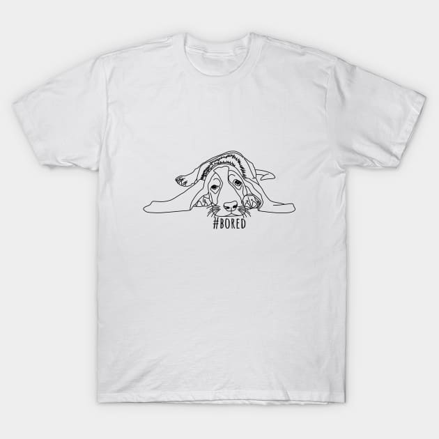 Bored puppy T-Shirt by AriDesign